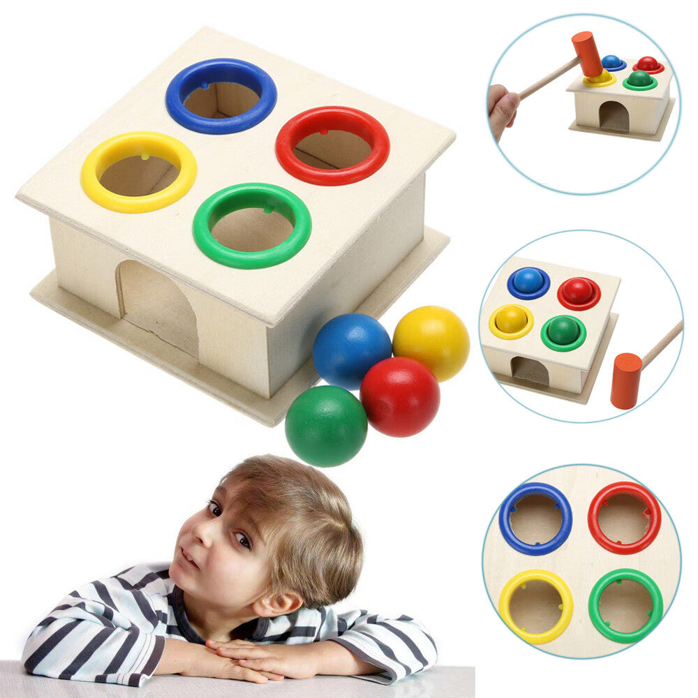 Hammering Educational Box With Toy Color Ball T5369
