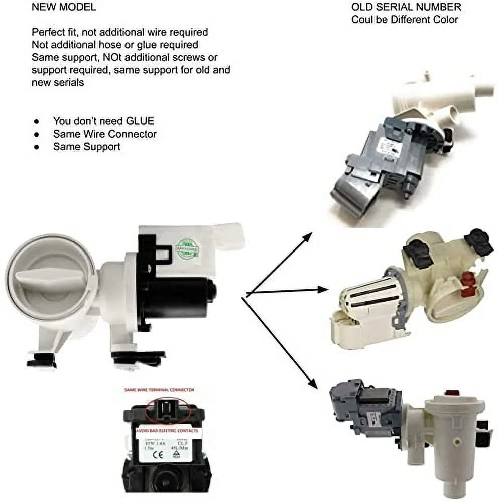 Washer Water Drain Pump I229788