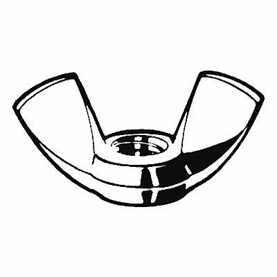 Wing Nut, steel, pk725 S767