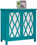 Caribbean Blue Accent Storage Cabinet O4954