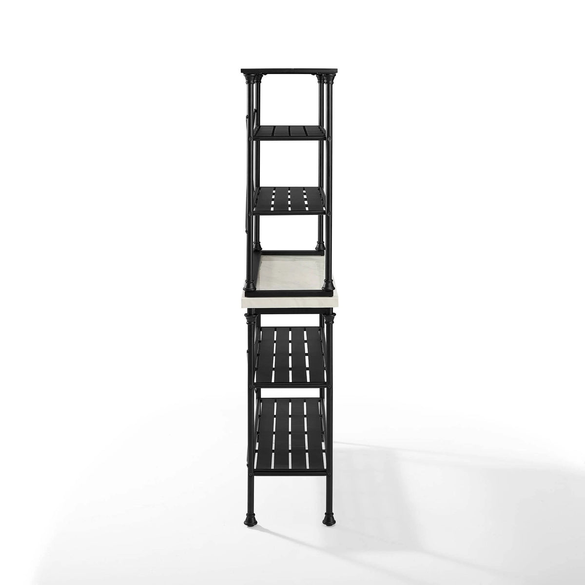 2 Piece Black Baker's Rack Set M24045