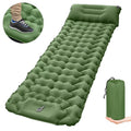 Ultralight Inflatable Camping Sleeping Pad with Pillow and Built in Pump K39470