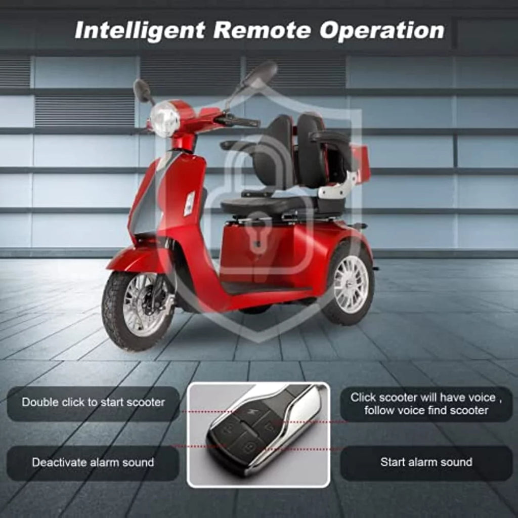 3 Wheel Mobility Scooter 500 Pounds B2826