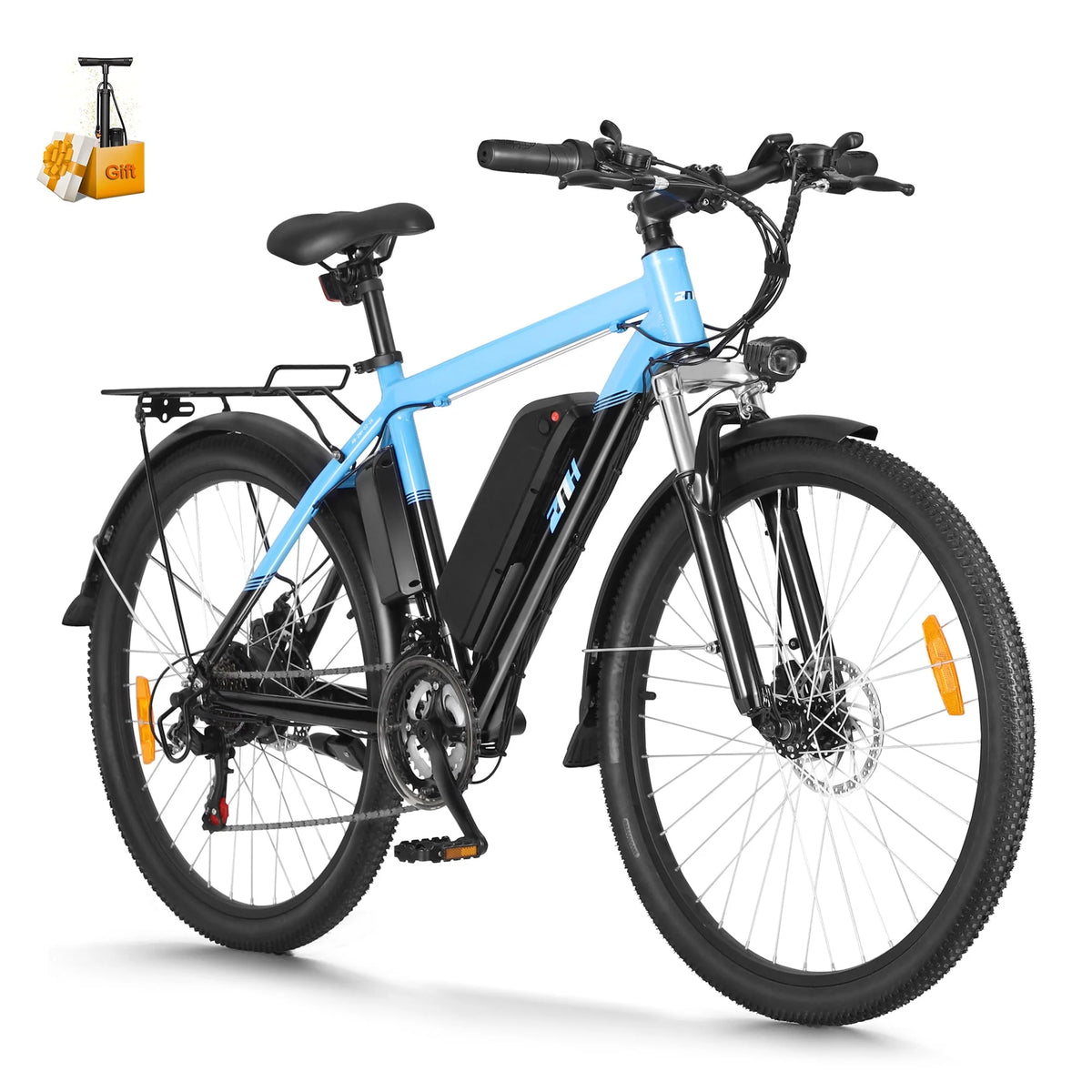 Electric Mountain Bike 350W 21 Speed Black G812098