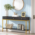 Console Table with Drawers and Shelves Z604