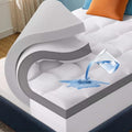 4 Inch Dual Layer Queen Mattress Topper P298