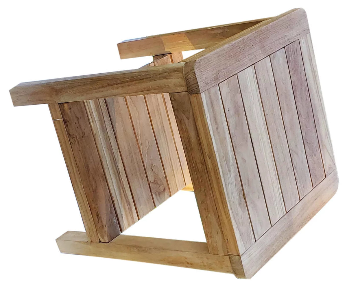 Teak Wood Shower Seat Outdoor Bench N324