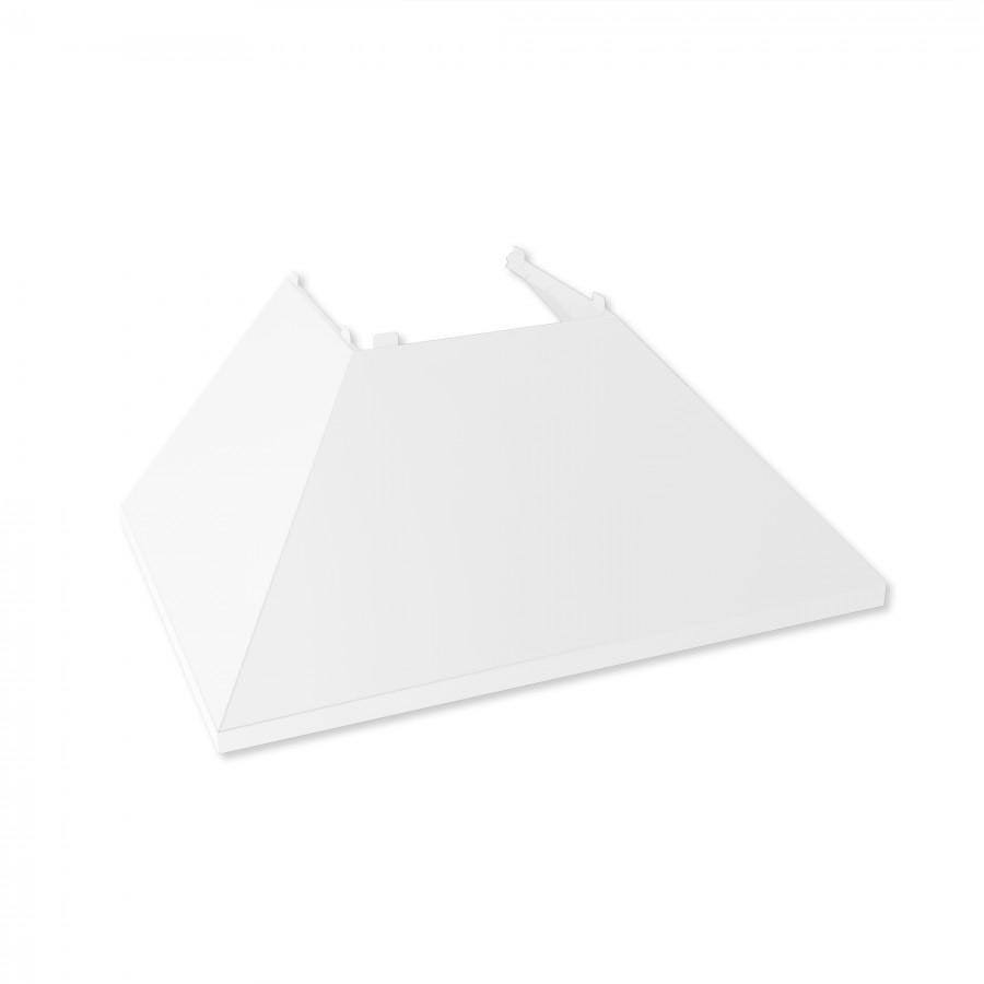 White Matte Range Hood Shell G1396
