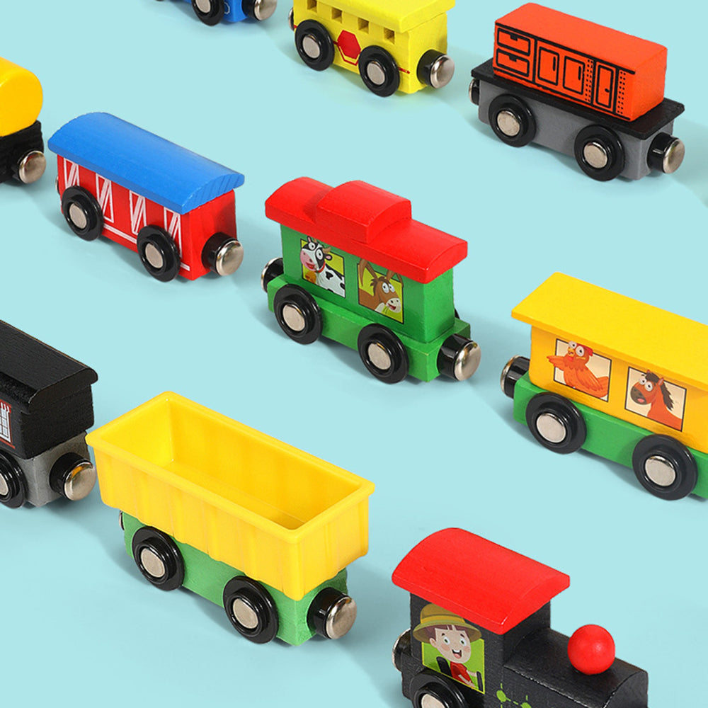 Wooden Train Toys Assembling Blocks Toy G87572