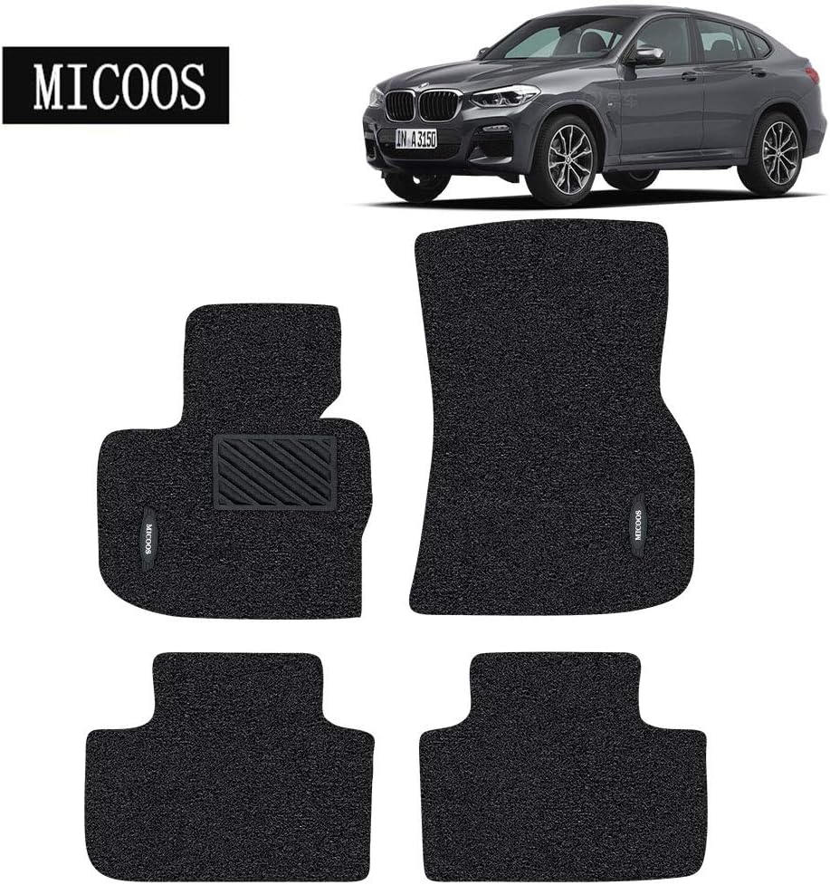 Black All Weather Heavy Duty Car Floor Mat Set V3037