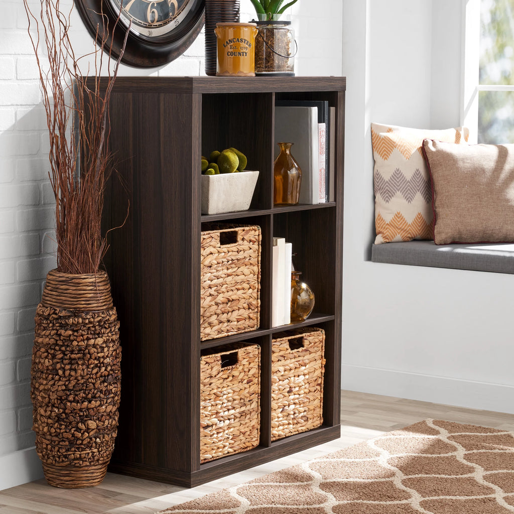 6-Cube Storage Organizer Textured White N941007