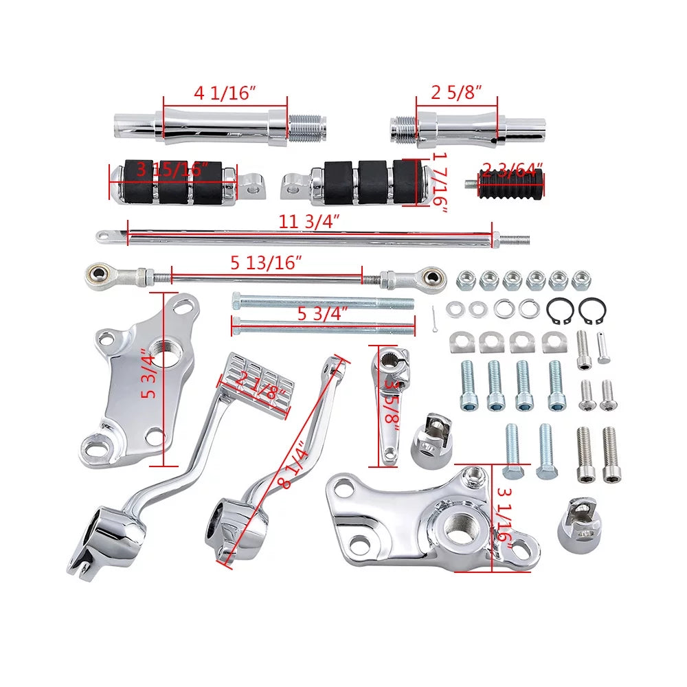 Chrome Forward Controls Kit A134358