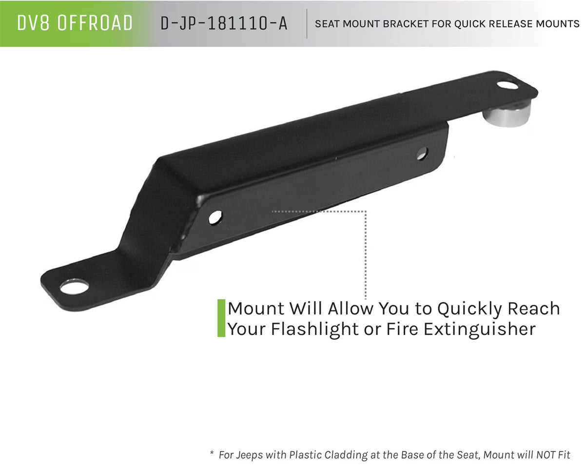 Black Floor Mount Bracket Kit A18671