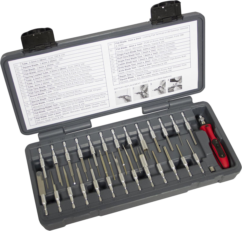27pc LED Terminal Tool Set J8605