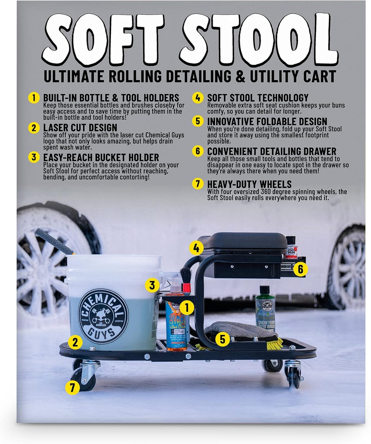 Detailing Cart H9106