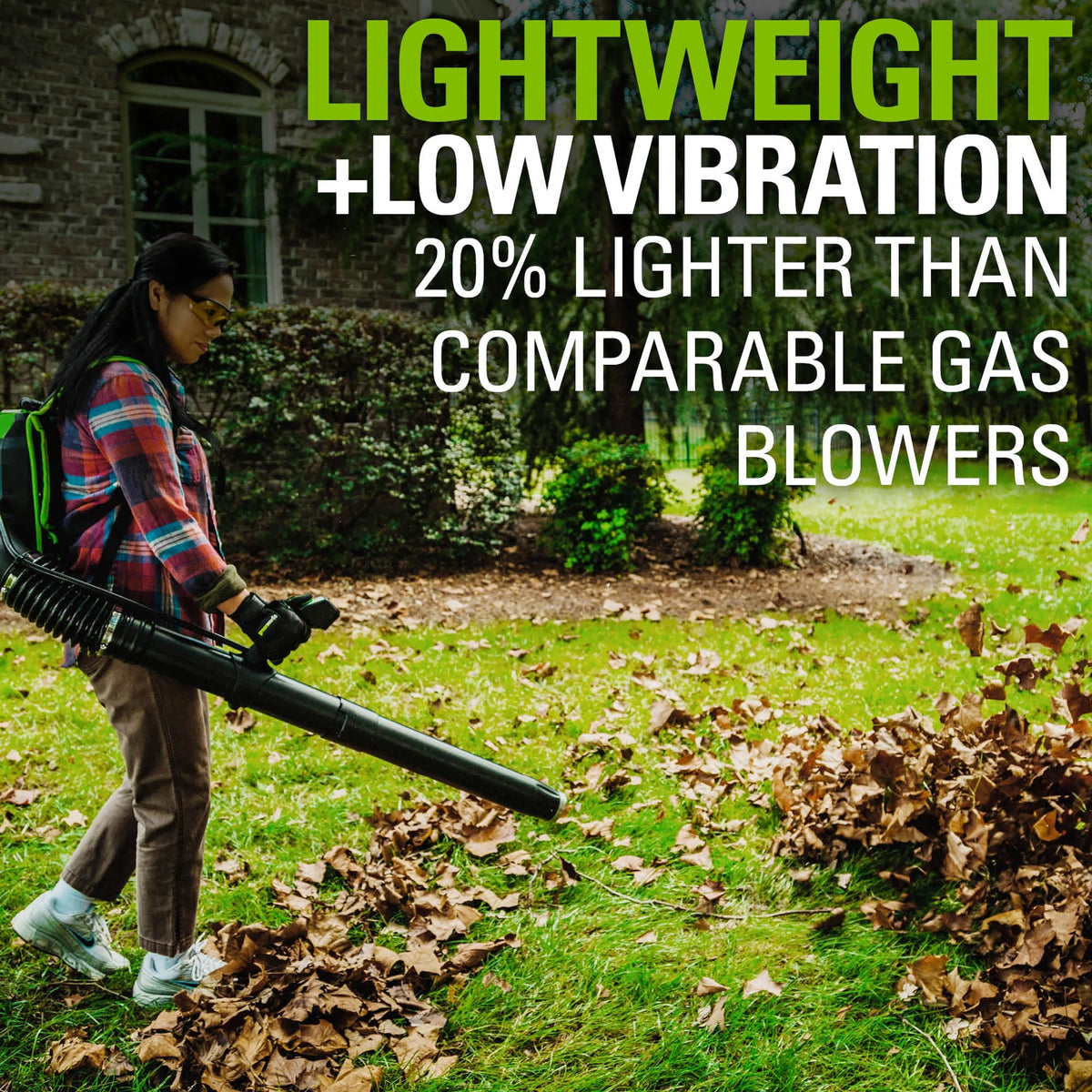 80V 580 CFM Cordless Brushless Backpack Blower X439971