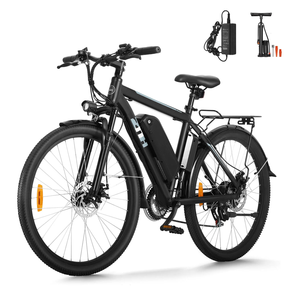 Electric Mountain Bike 350W 21 Speed Black G812098