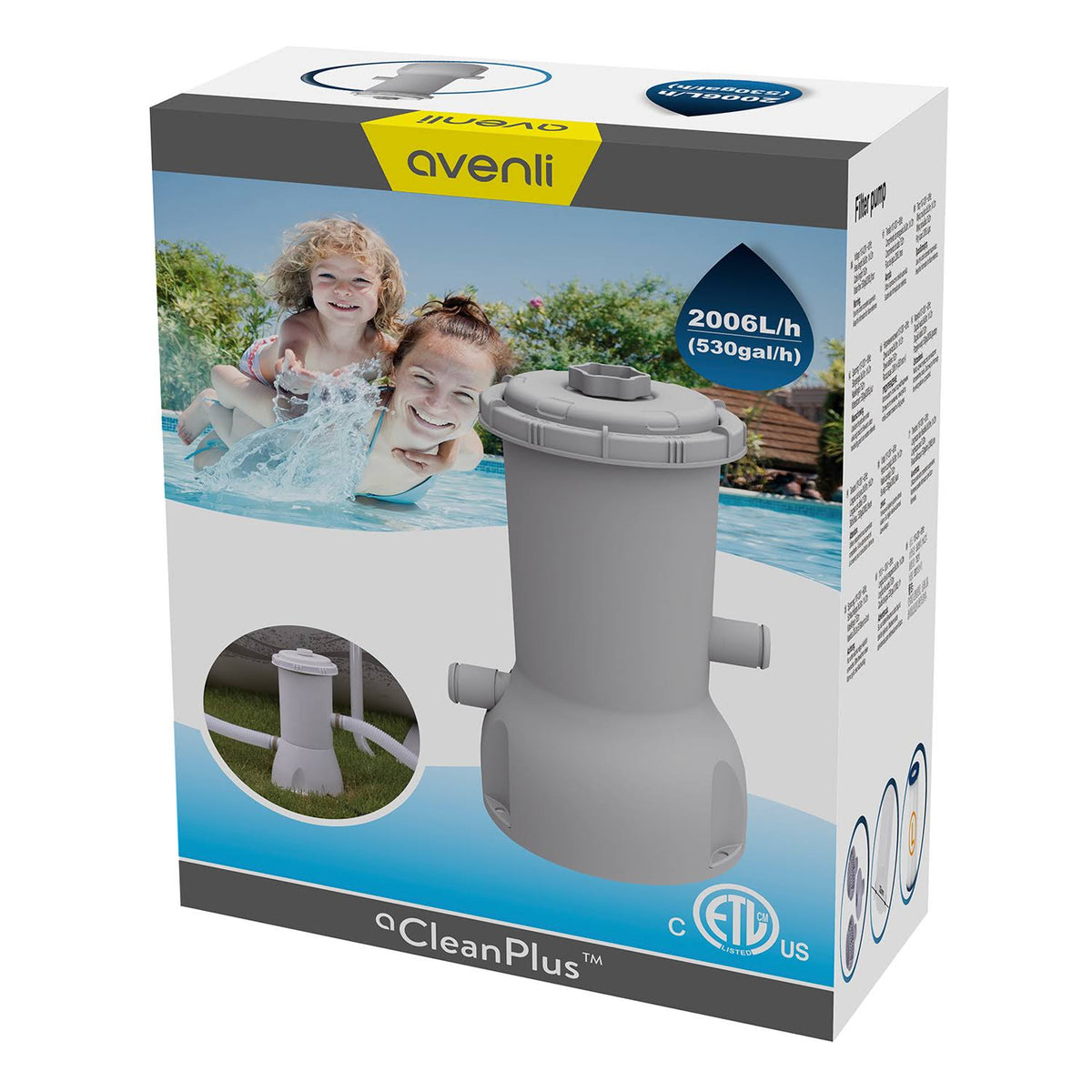 Above Ground Swimming Pool Filter Cartridge Pump K27800