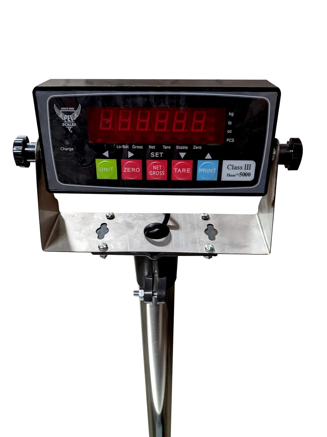 Stainless Steel Bench Scale with NTEP Approval Indicator B85620