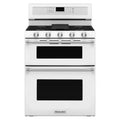 6.0 cu. ft. Double Oven Gas Range with Self-Cleaning Convection Oven in White U187