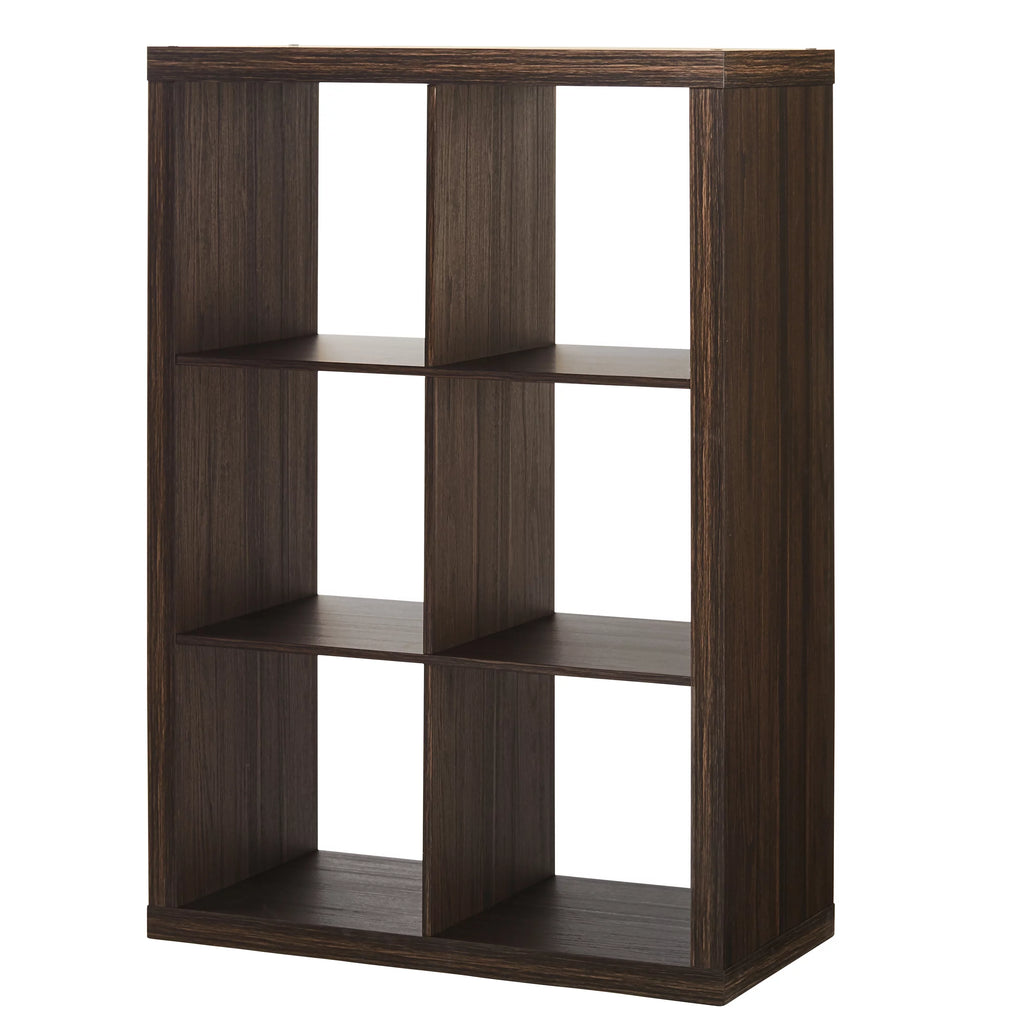 6-Cube Storage Organizer Textured White N941007