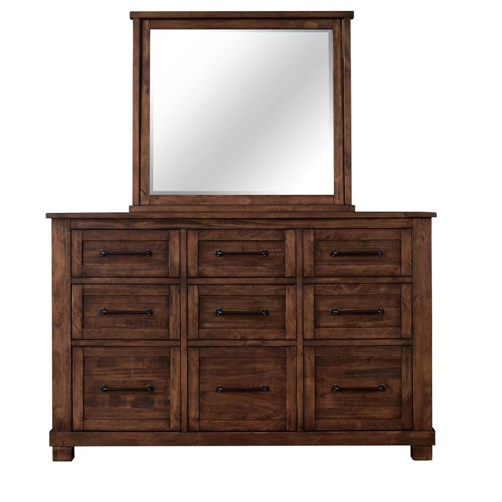 9-Drawer Solid Wood Dresser X46127