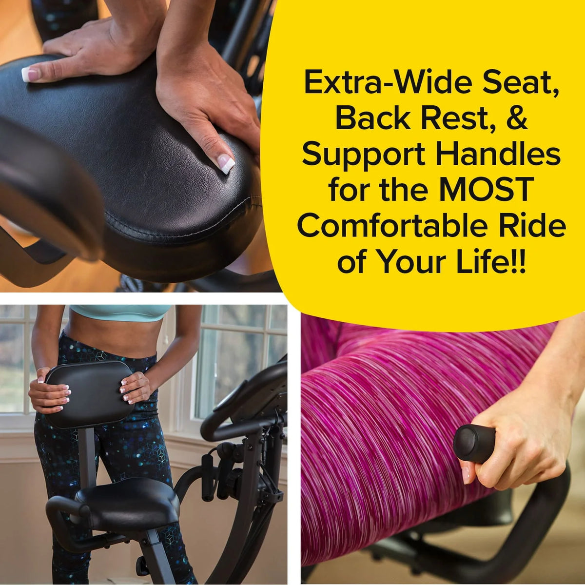 Folding Indoor Exercise Bike C3249