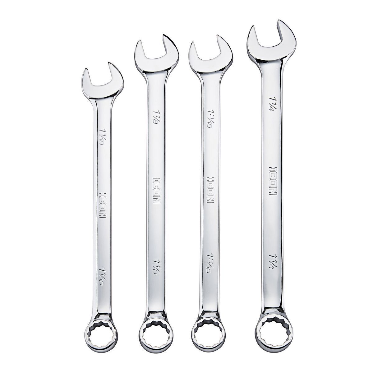 4 Piece SAE Combination Wrench Set O153810